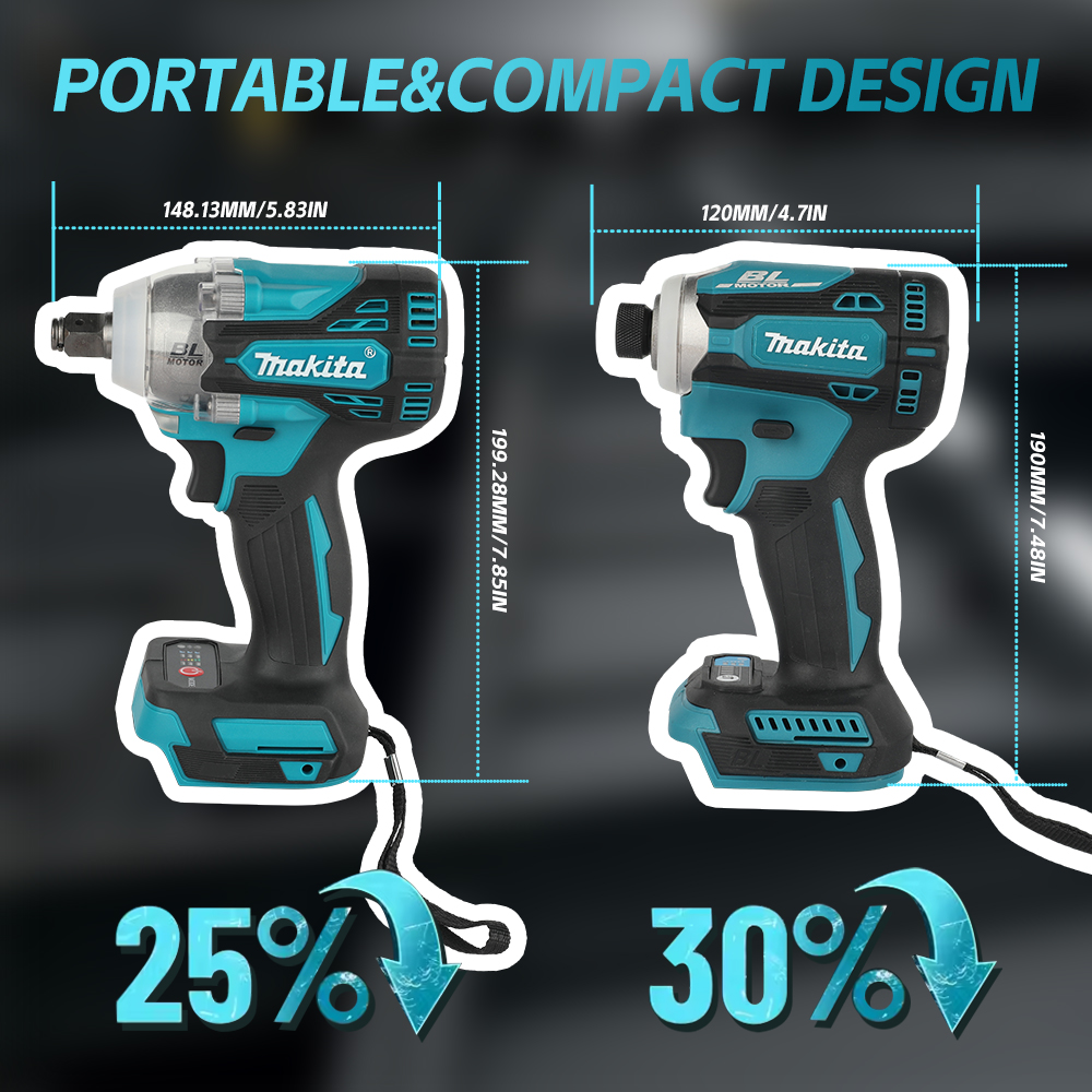 Makita  DTW300 Brushless Recha - Makita Drill Dtw300 recension och pris